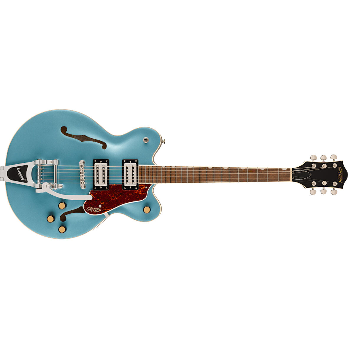 Gretsch G2622T Streamliner CB DC Bigsby Arctic Blue Elektro Gitar
