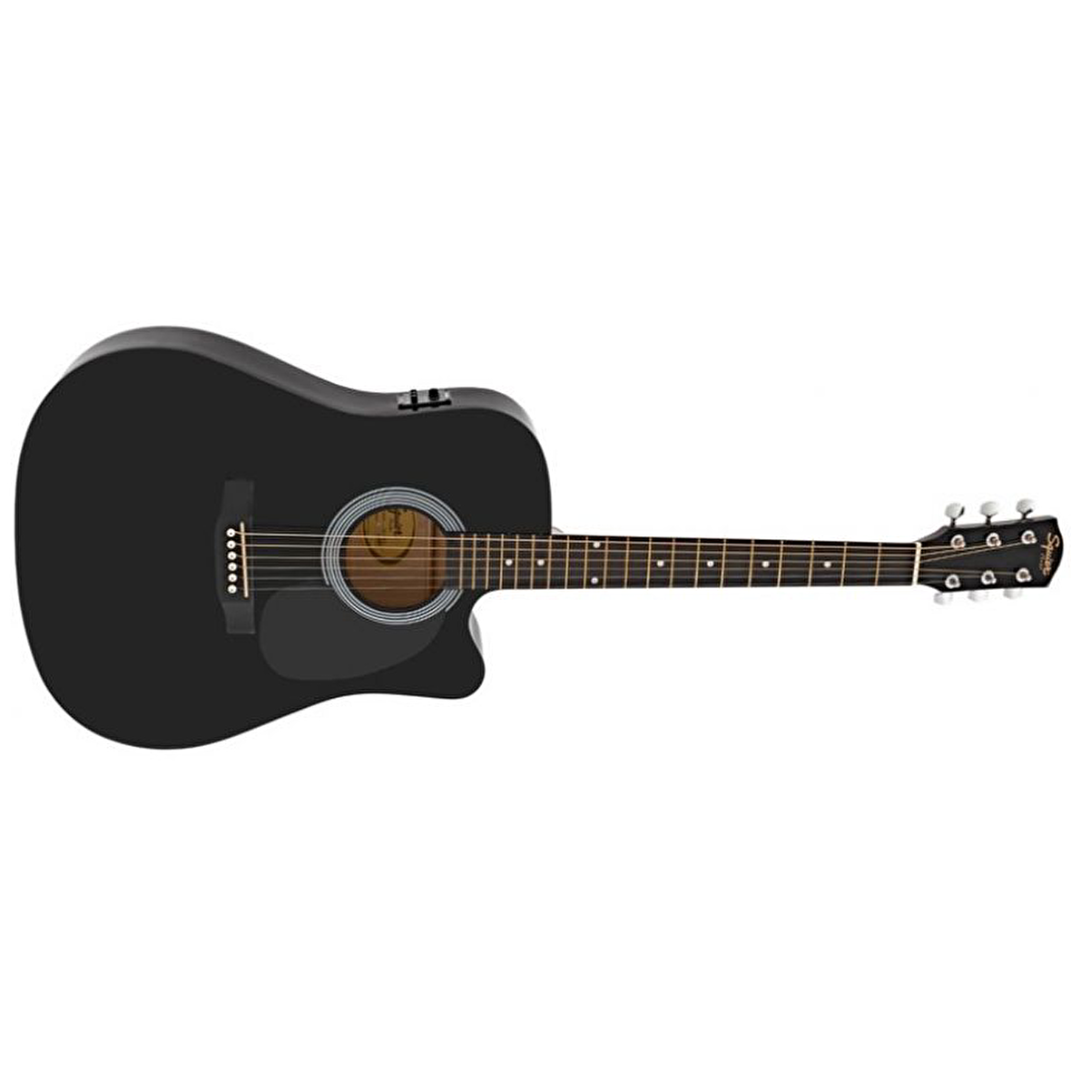 Squier SA-105CE Dreadnought Cutaway BLK