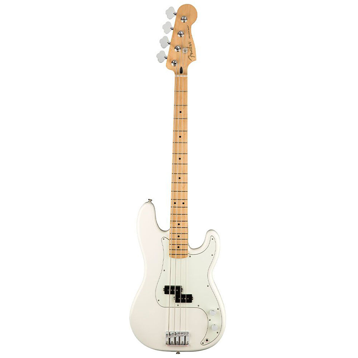 Fender Player II Precision Bass Gülağacı Klavye Polar White Bas Gitar