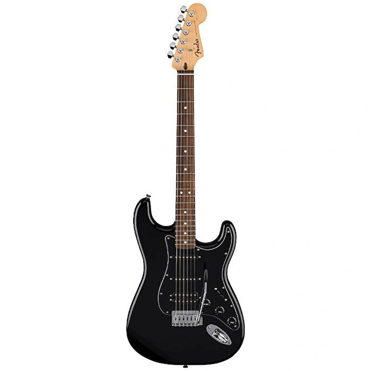 Fender Standard Strat HSS LRL BPG BLK Elektro Gitar