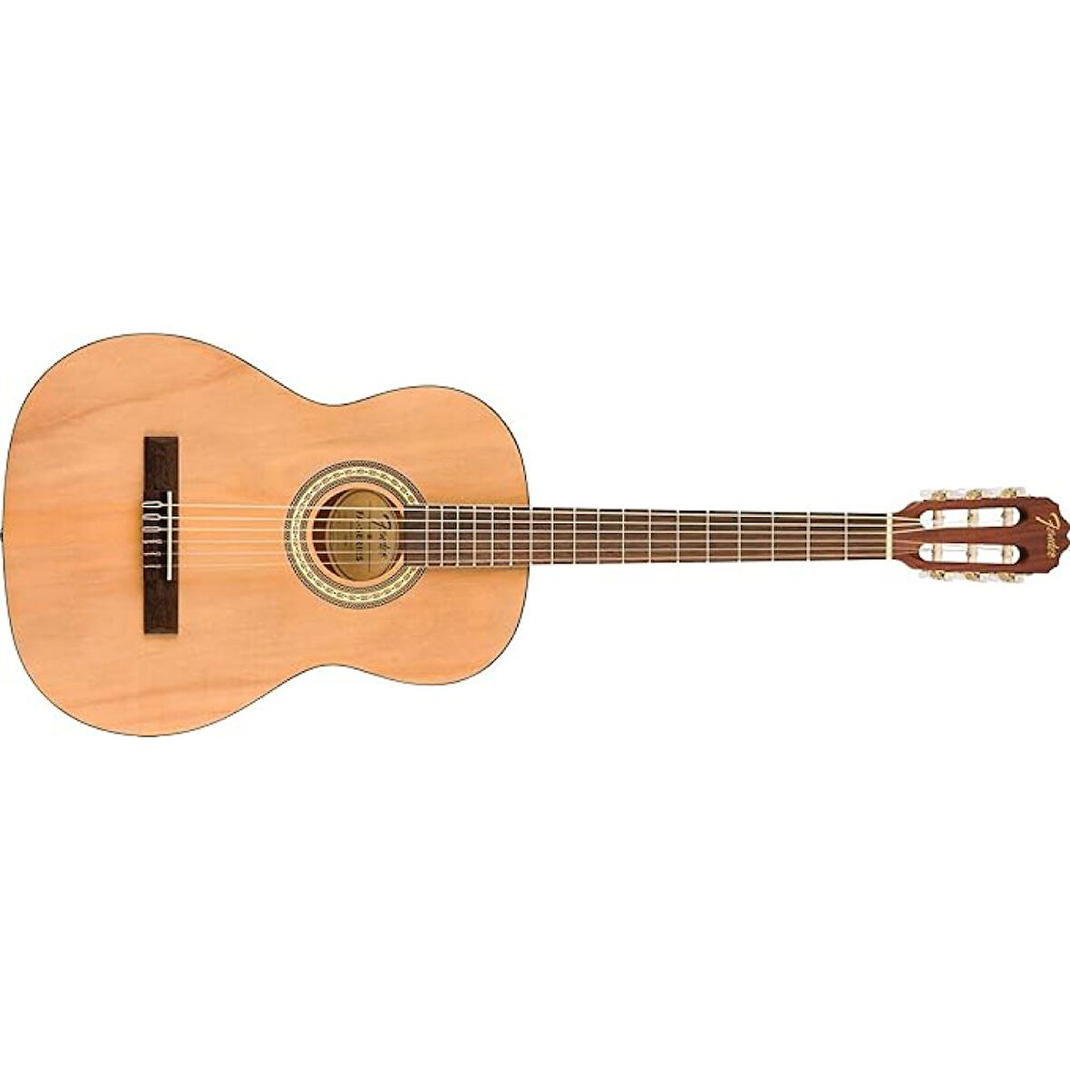 Fender FA-25N Ceviz Klavye Natürel 3/4 Klasik Gitar