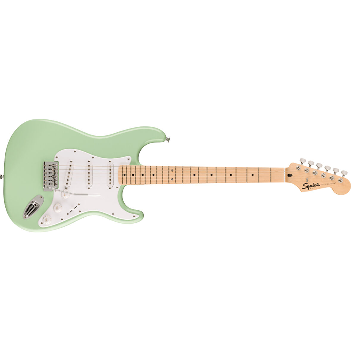 Squier FSR Sonic Stratocaster Akçaağaç Klavye WPG Tropical Turquoise Elektro Gitar