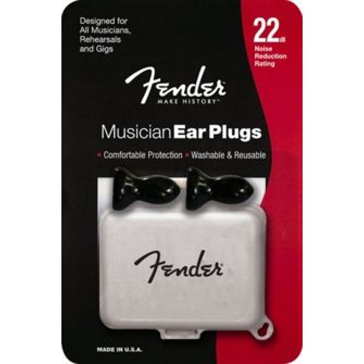 Fender Musician Series BLK Ear Plugs