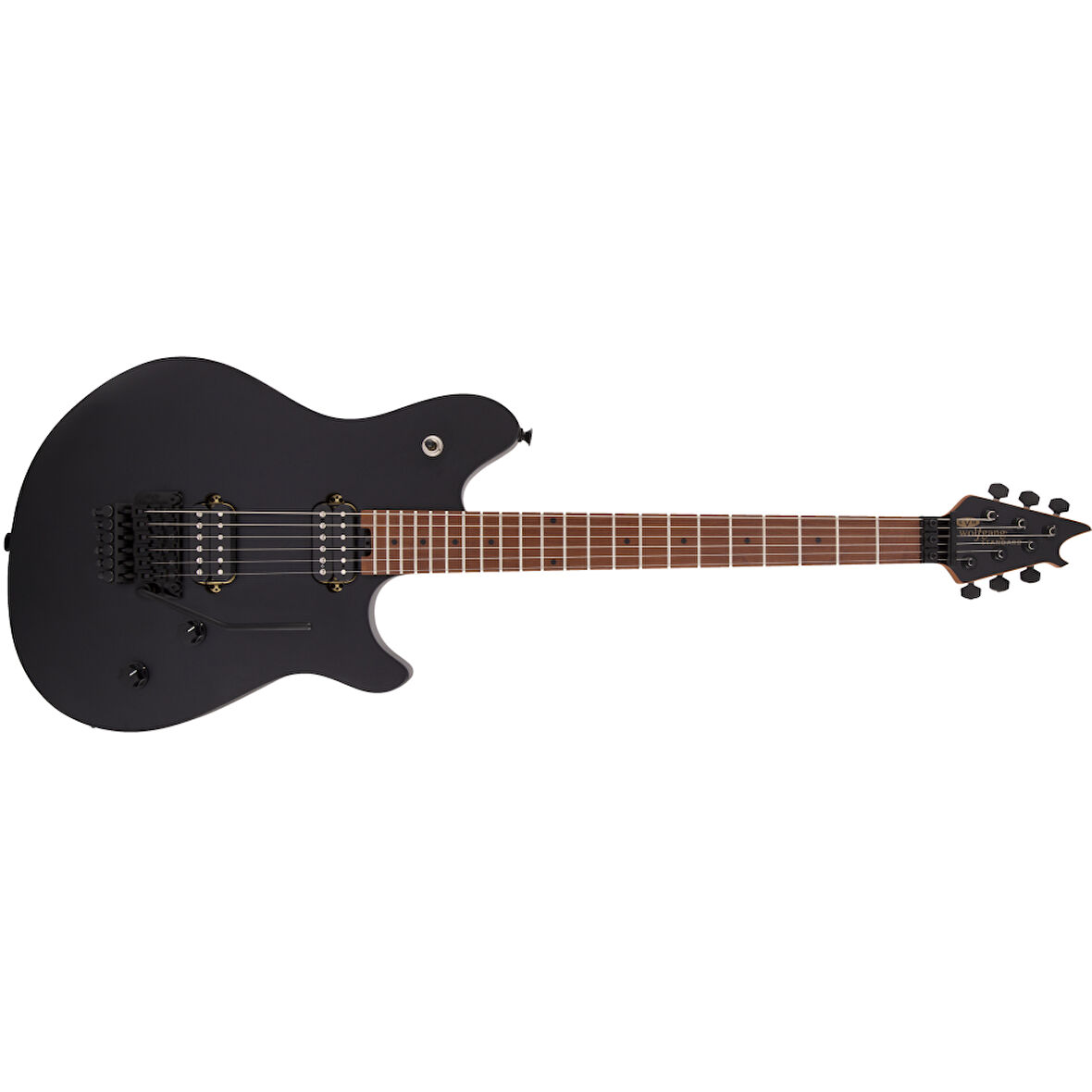 EVH Wolfgang WG Standard Baked Akçaağaç Klavye Bomber Black Elektro Gitar