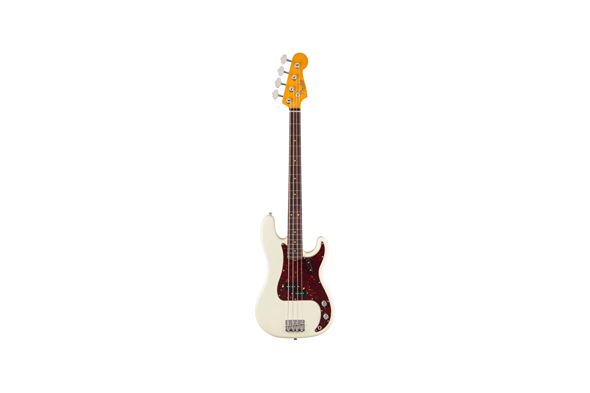 Fender American Vintage II 1960 Precision Bass Gülağacı Klavye Olympic White Bas Gitar