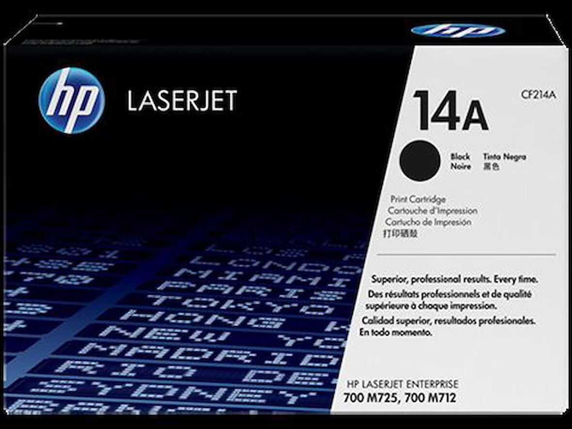 HP CF214A Siyah 10000 Sayfa Lazer Toner