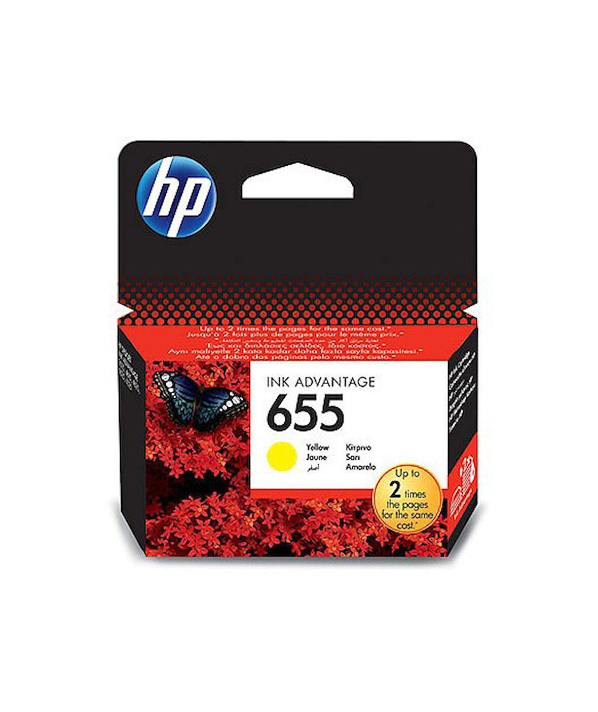 HP 655 SARI CZ112AE ORİJİNAL KARTUŞ