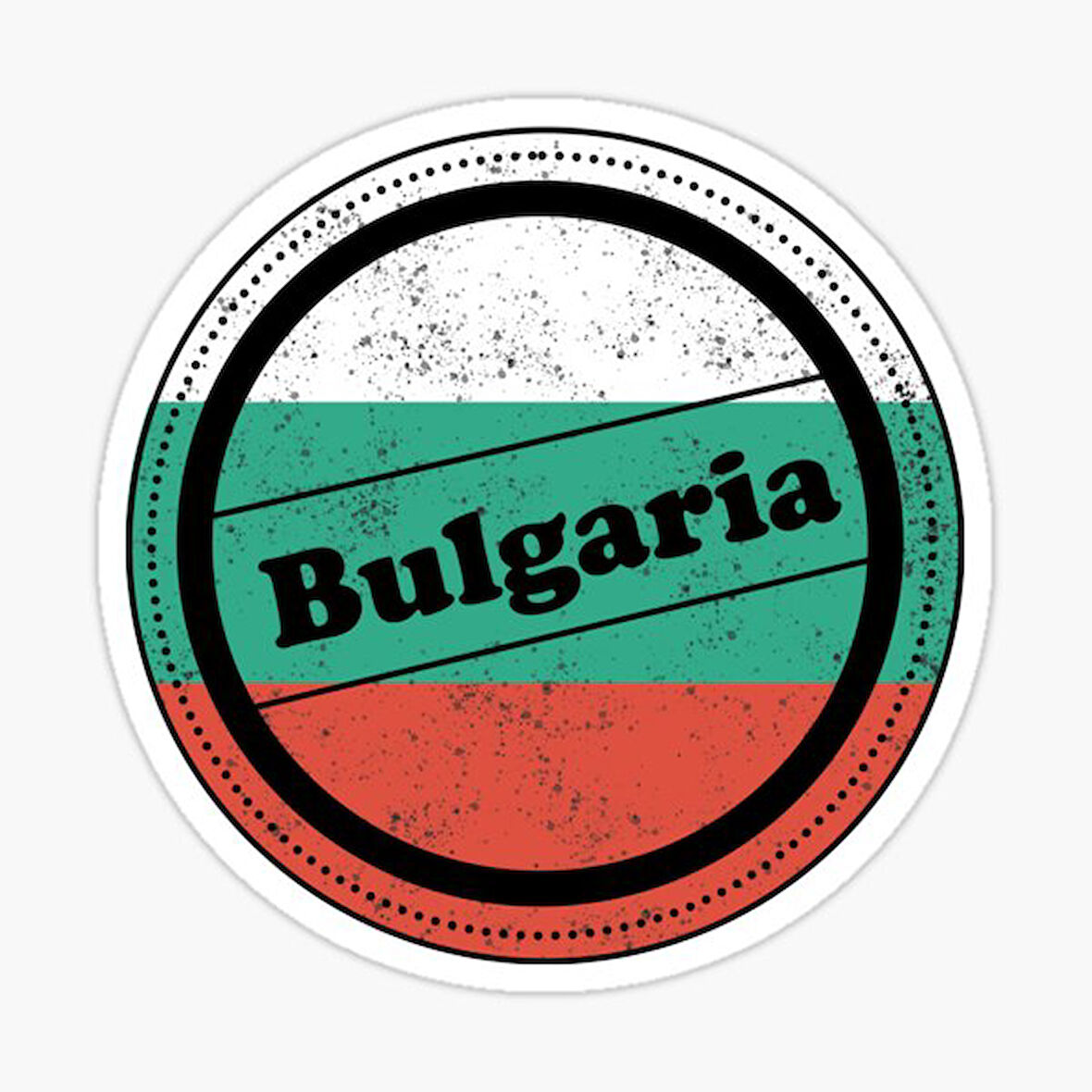 Bulgaria Bulgaristan Sticker yapıştırma 19CM