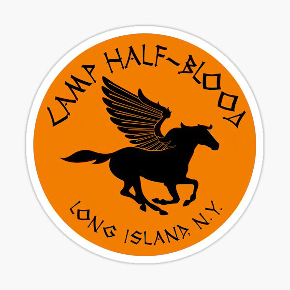 Camp Half-Blood Sticker Etiket 19CM