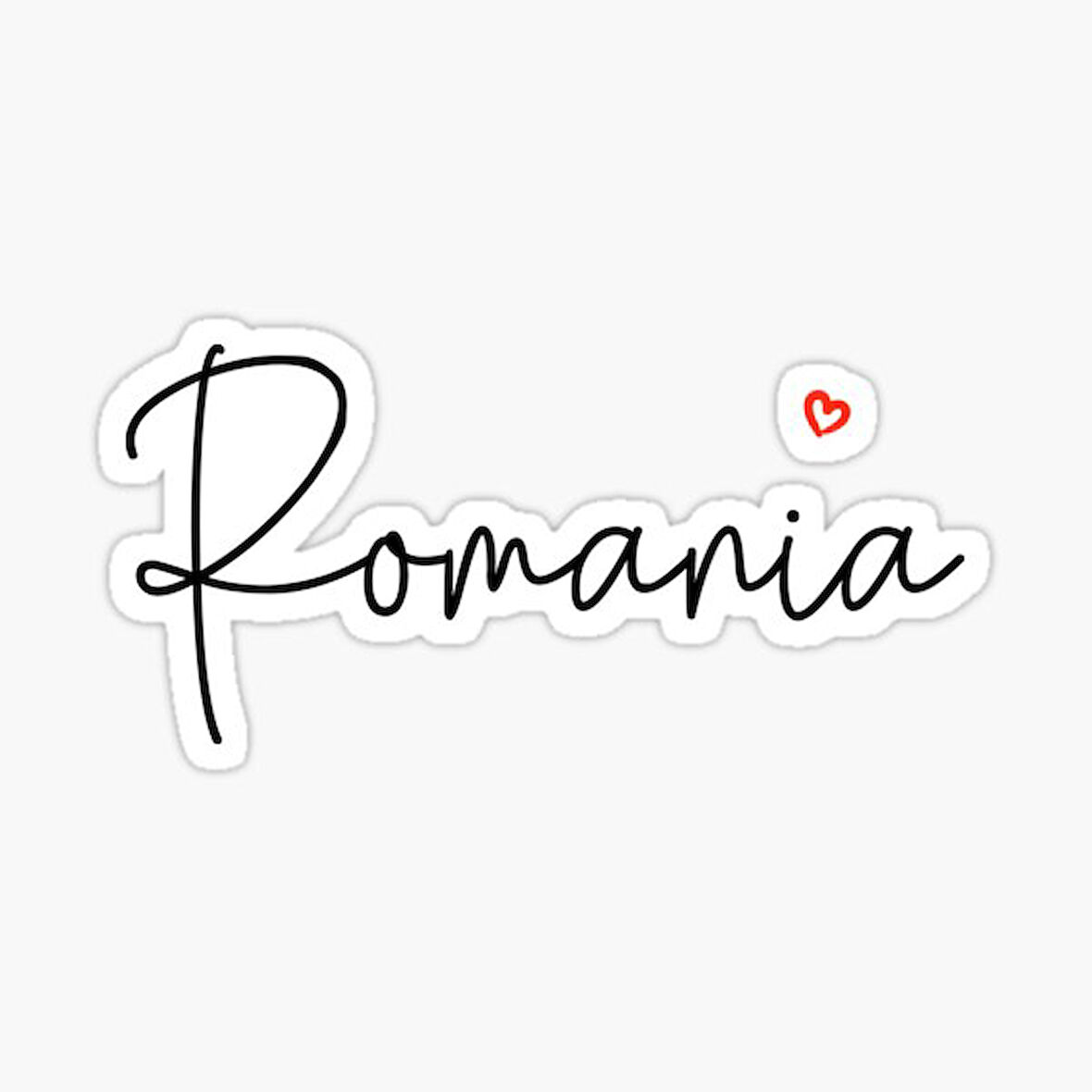 Romanya Kapl Sticker Etiket Çıkartması 19CM