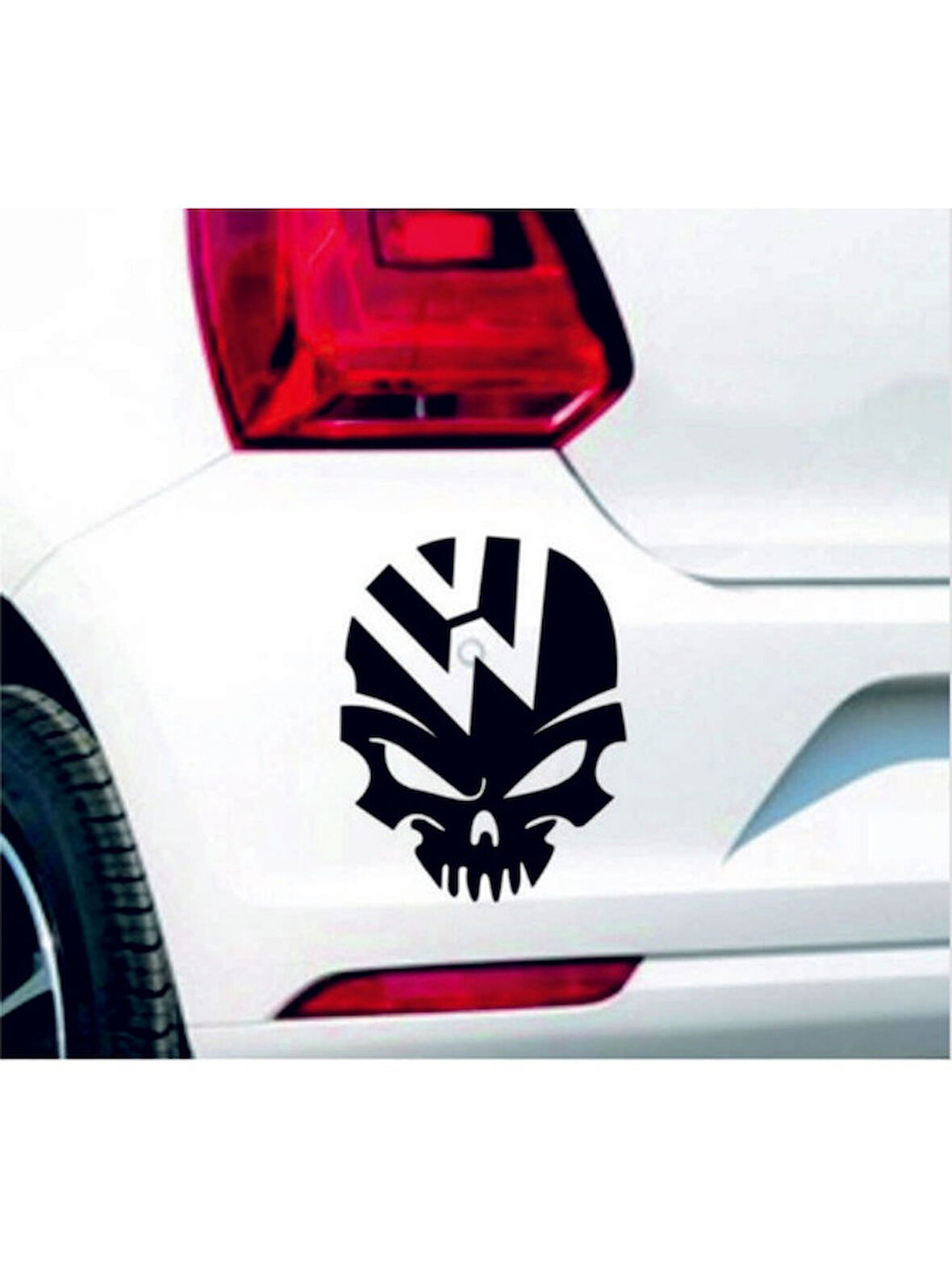 Volkswagen Kurukafa Kuru Kafa Sticker Siyah Renk 18CM