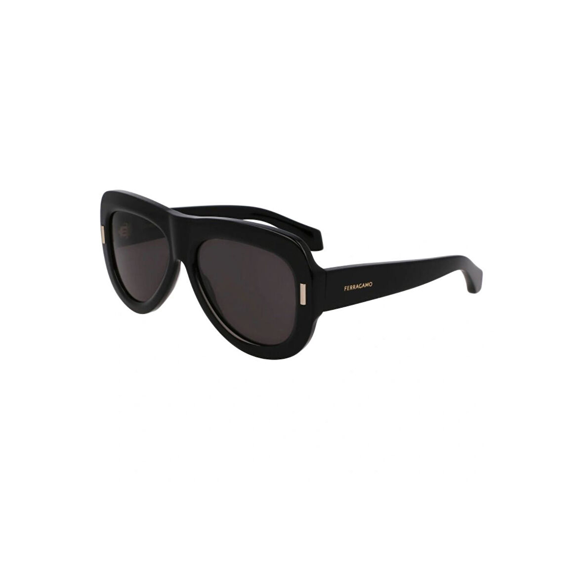Salvatore Ferragamo SF 2029SE 001 57 Kadın Kelebek Siyah Kemik Güneş Gözlüğü