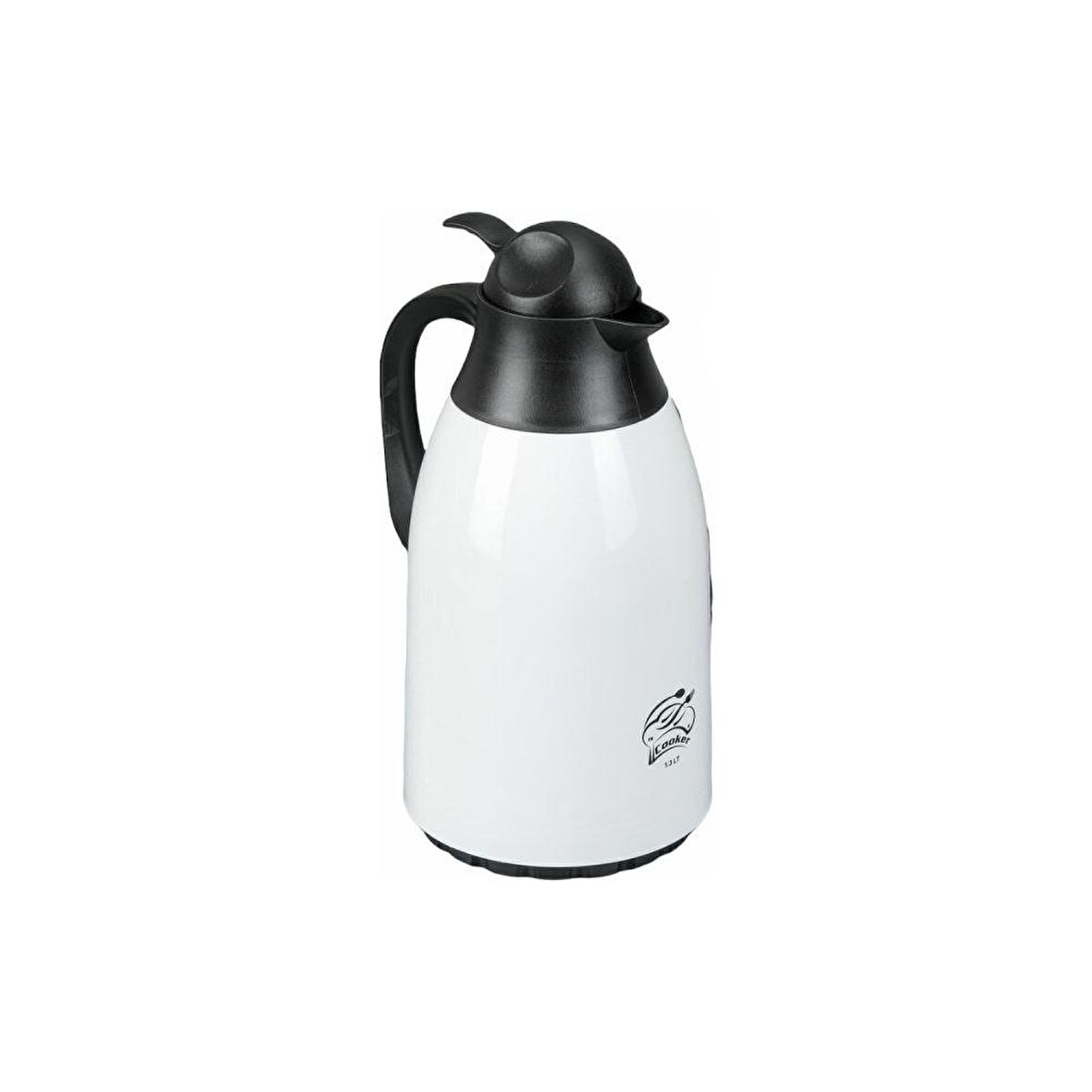 Cooker 1,3 Litre Cam Termos Beyaz CKR2047