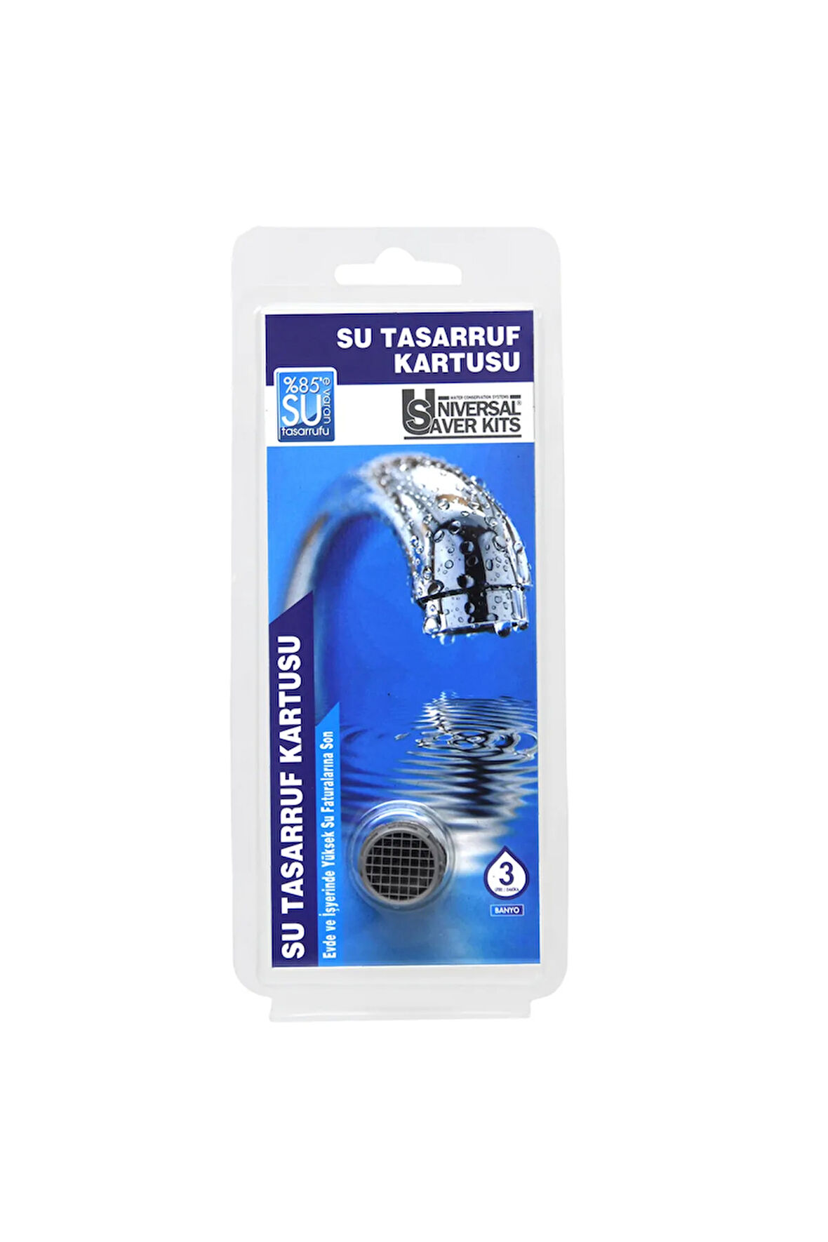 Su Tasarruf Kartuşu 3 Litre/Dakika Akışlı