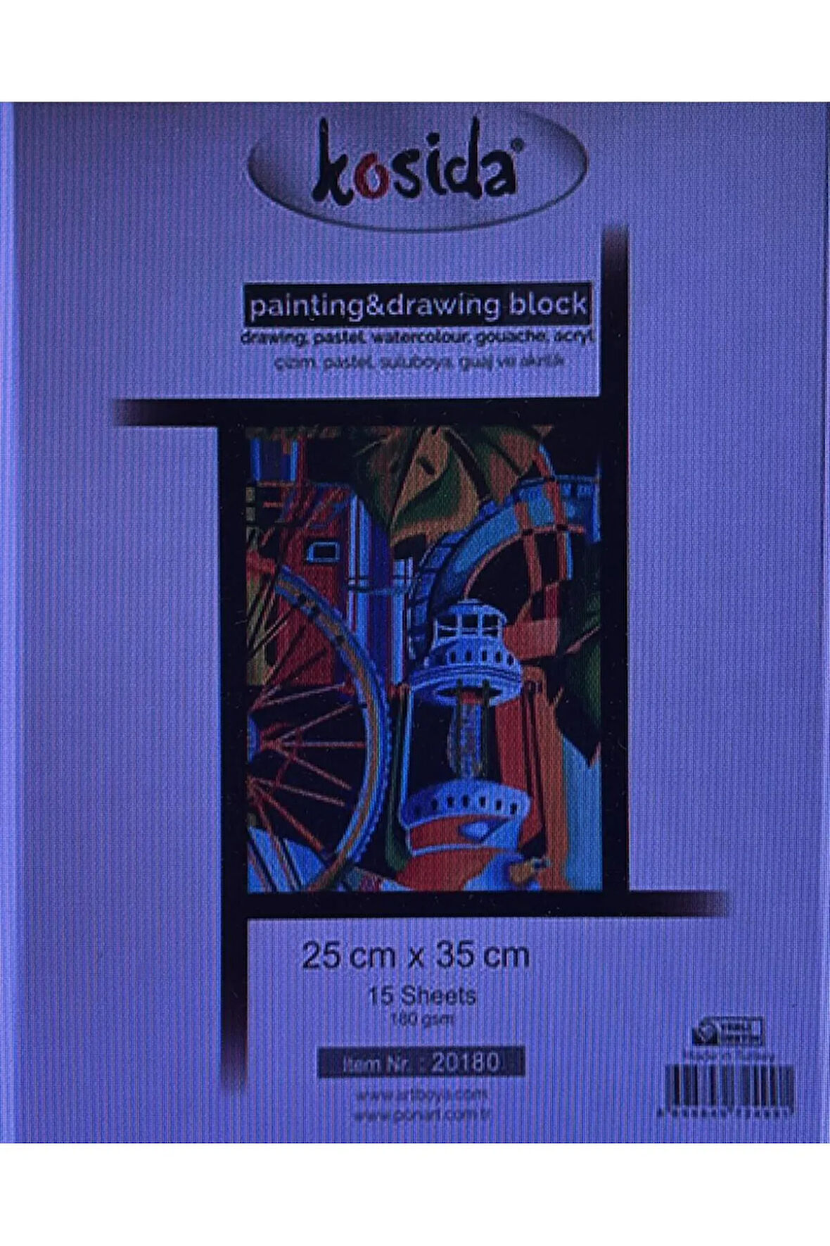 Resim Defteri Dokulu 15 yaprak 20180