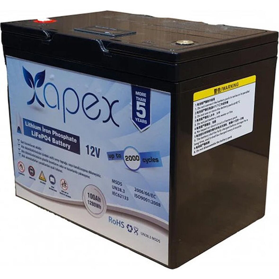 Apex Lityum Akü 12V 150 Ah