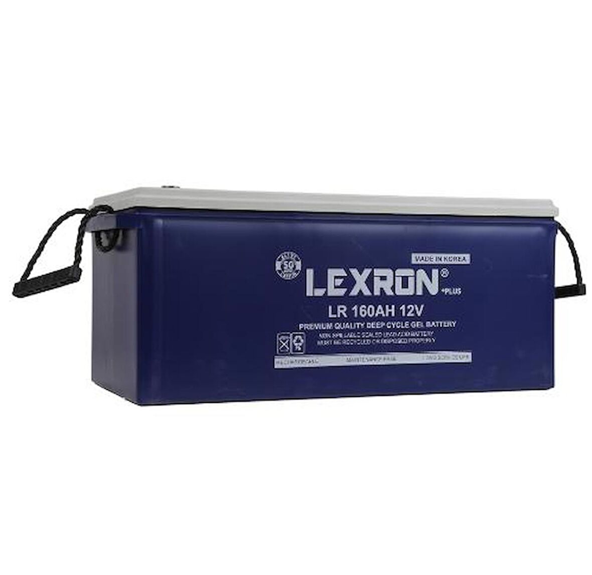 LEXRON 12V 160AH Deep Cycle Karbon Jel Akü