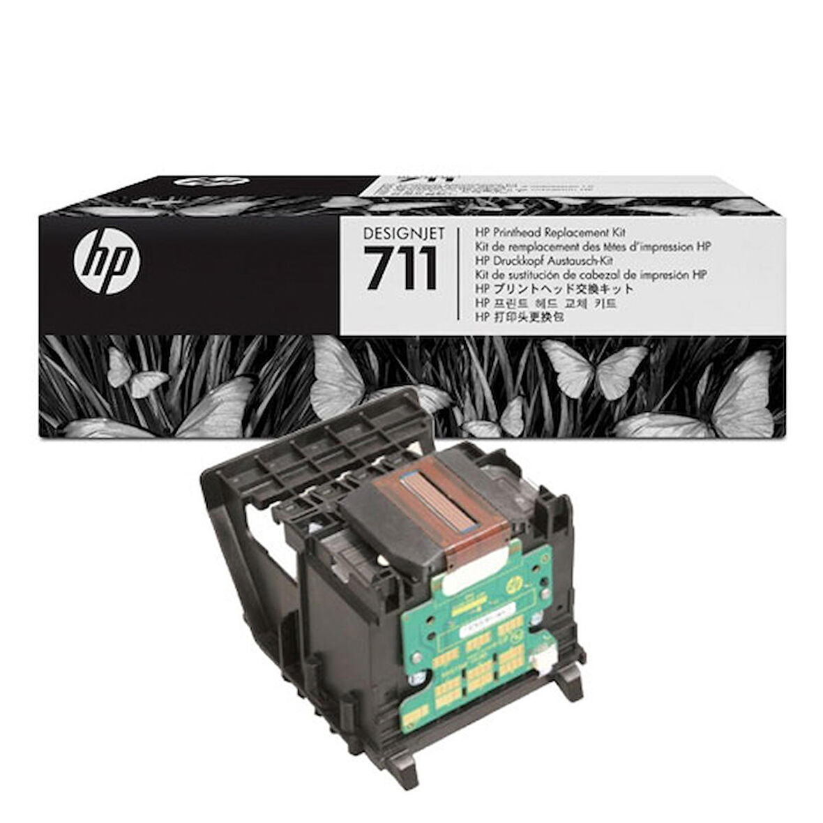 HP 711 Plotter Baskı Kafası C1Q10A