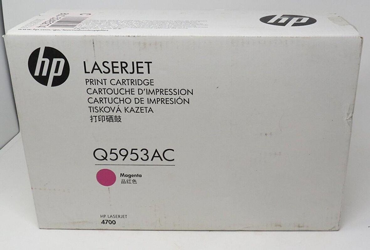 Hp 643A Q5953Ac Kırmızı Toner
