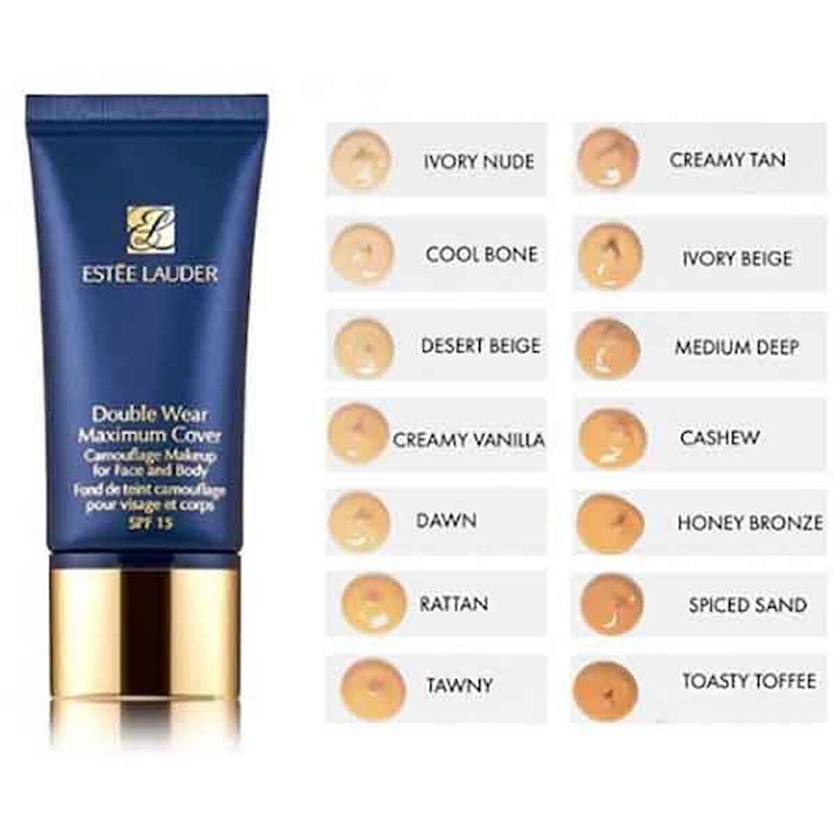 Estee Lauder Double Wear Maximum Cover  Fondöten Spf15 (2n1 Desert Beige) - 30ml