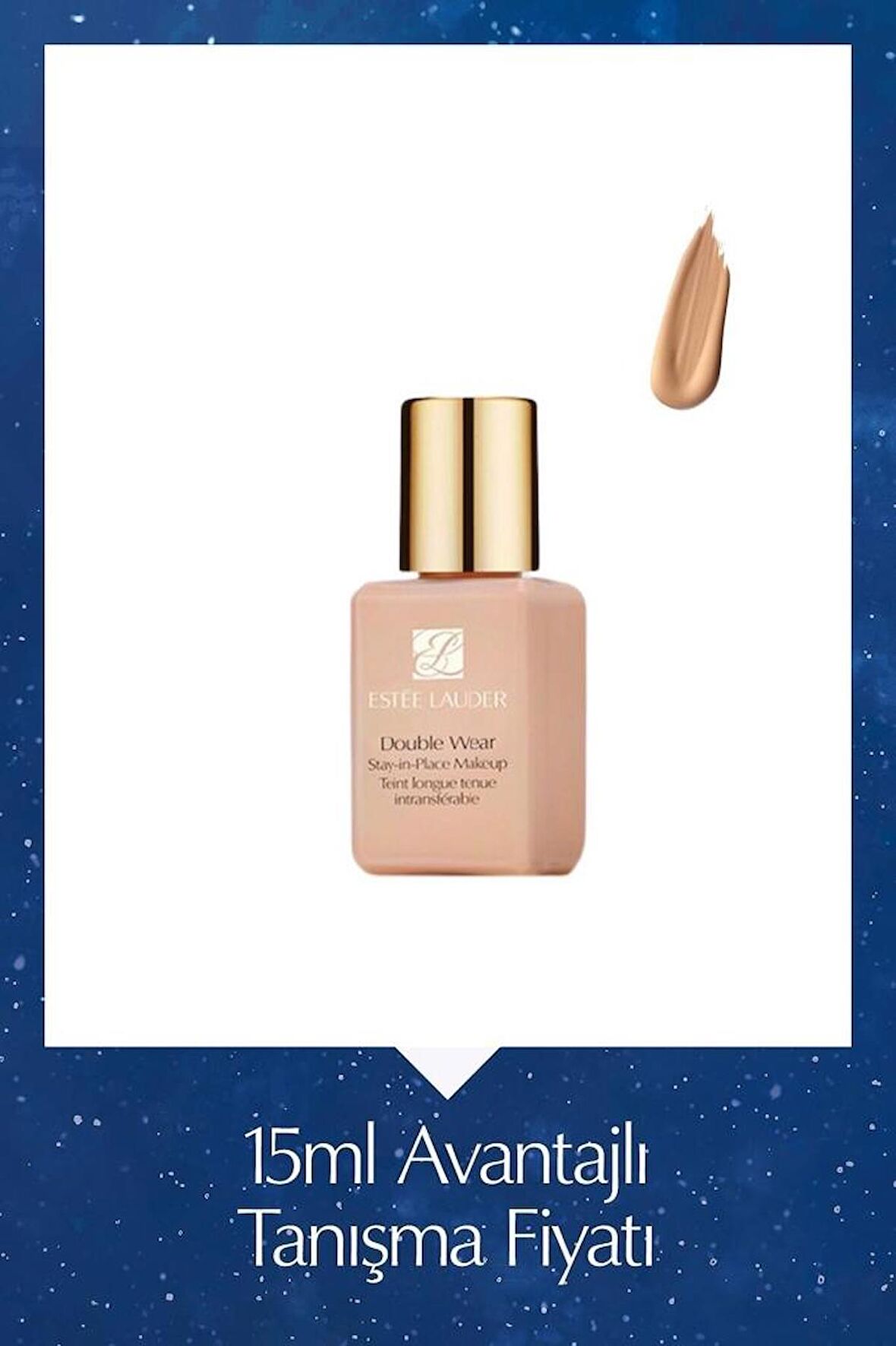 Estee Lauder Double Wear 2N1 15 ml Seyahat Boy Fondöten