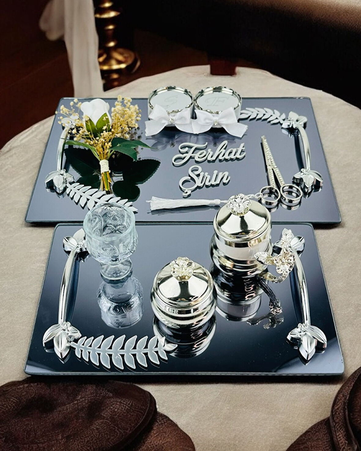 Elegance Nişan Tepsisi ve Söz Nişan Tepsisi