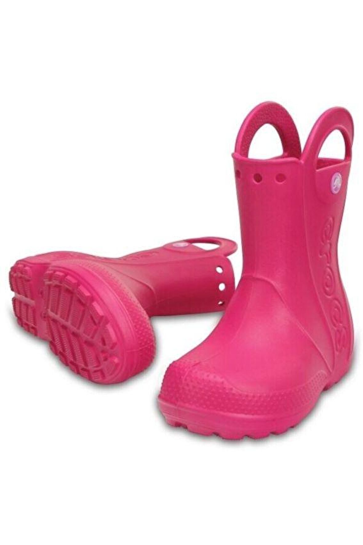 Crocs Handle It Rain Boot Kids Pembe Yağmut Botu 12803-6X0