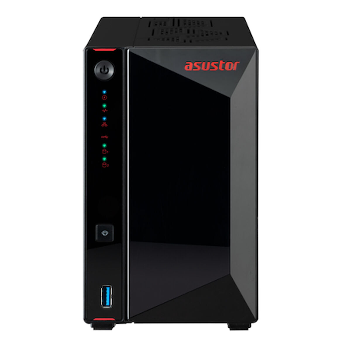 Asustor AS5402T 2 Yuvalı (2X22TB Desteği) 4GB DDR4 2.5GBE Nas Depolama Ünitesi