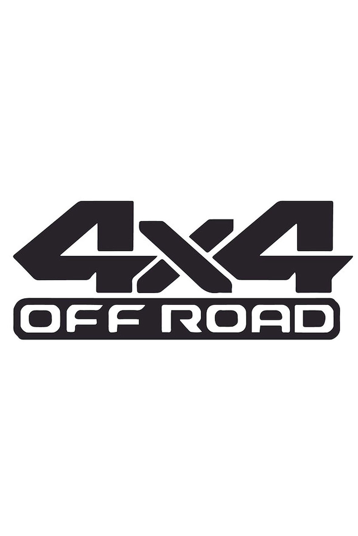 4X4 Off Road Araba Sticker Yapıştırma 18cm 2 Adet