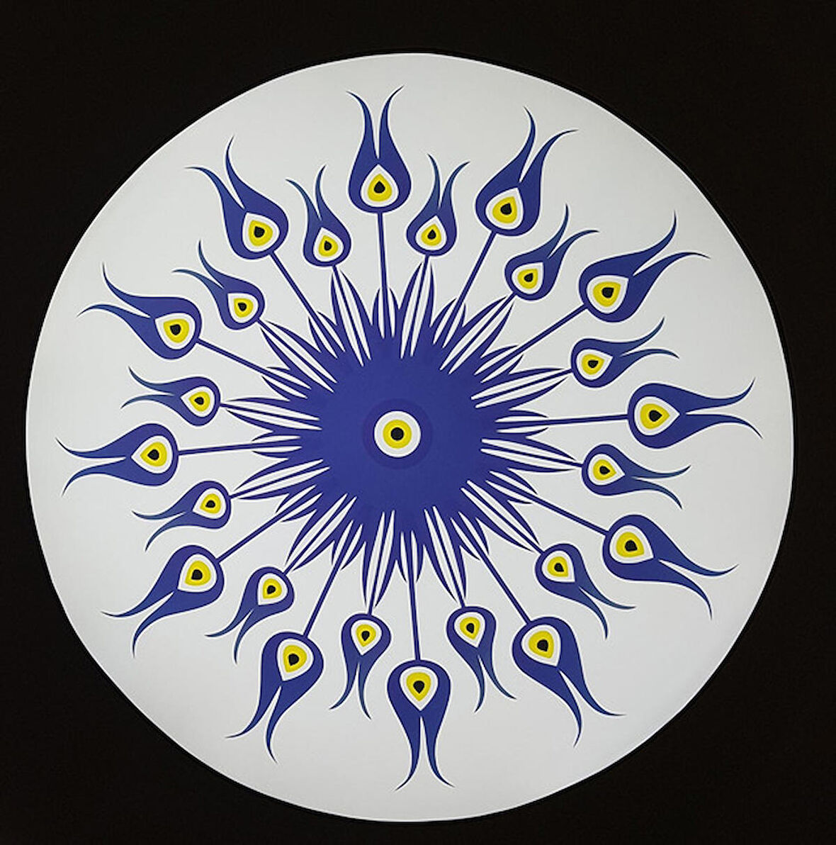 Araba leptop Duvar İçin Nazar Sticker  etiket 16Cm ve 6CM 2 Adet md8