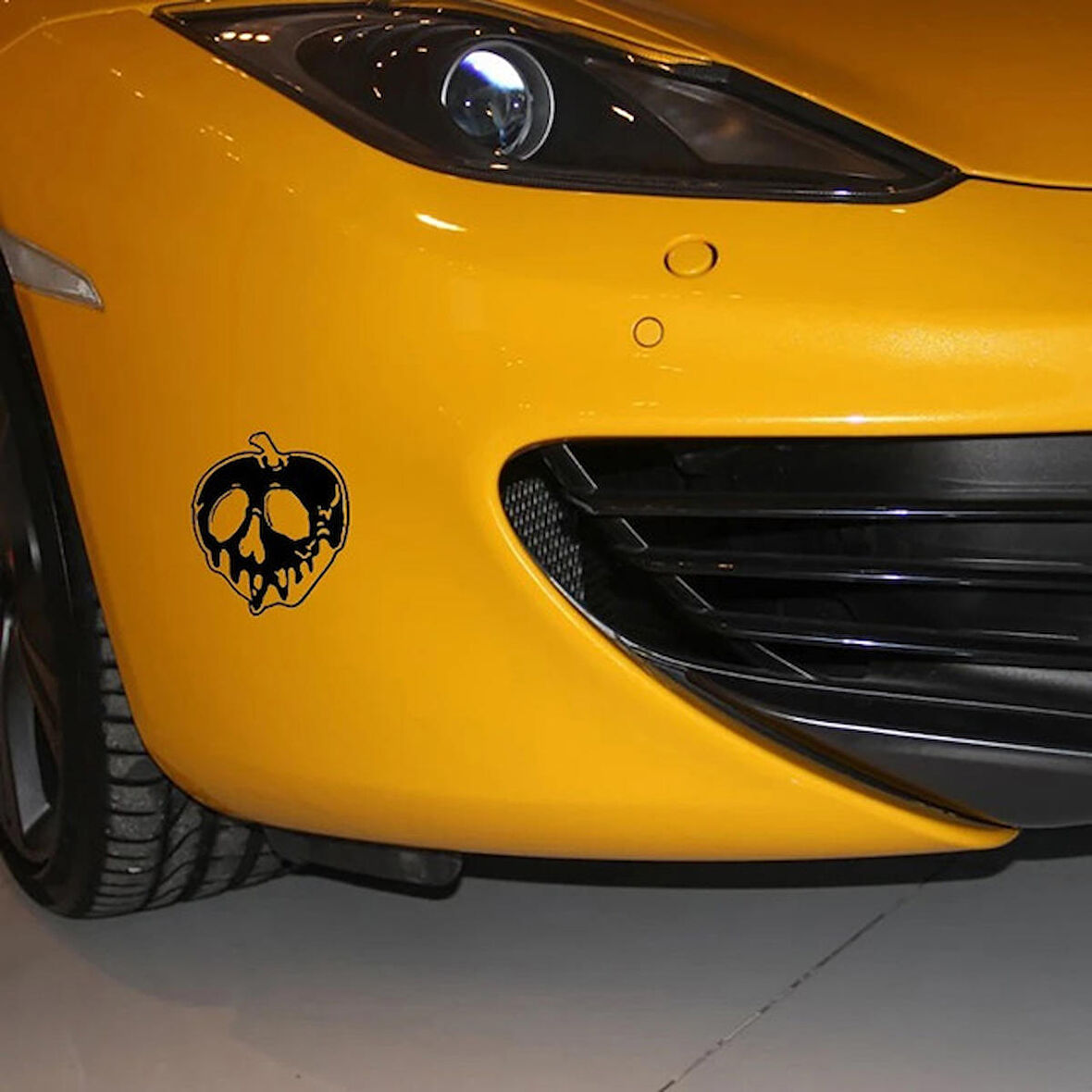 Halloween Cadılar Bayramı Araba Sticker 16CM Siyah Renk