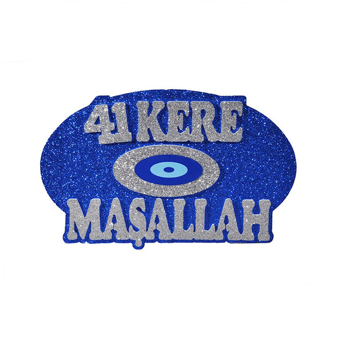 Nazar Sticker Yapıştırma Etiket 15Cm ve 6 Cm 2 Adet md6