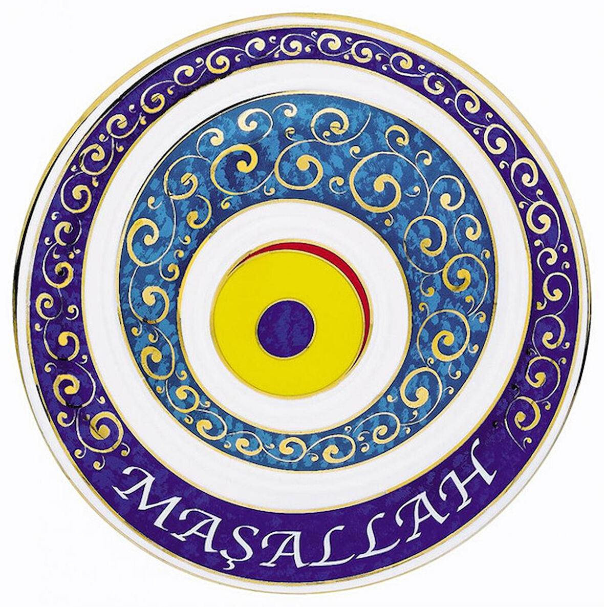 Nazar Sticker Yapıştırma Etiket 15Cm ve 6 Cm 2 Adet mx1