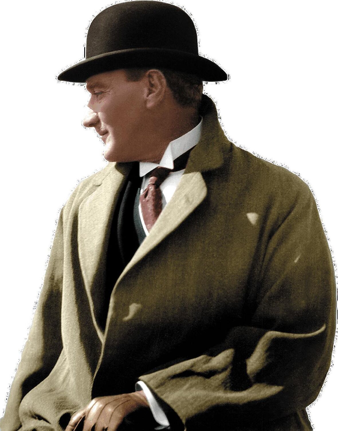 Atatürk Araba Sticker Yapıştırması 18cm ve 7Cm 2 Adet md5