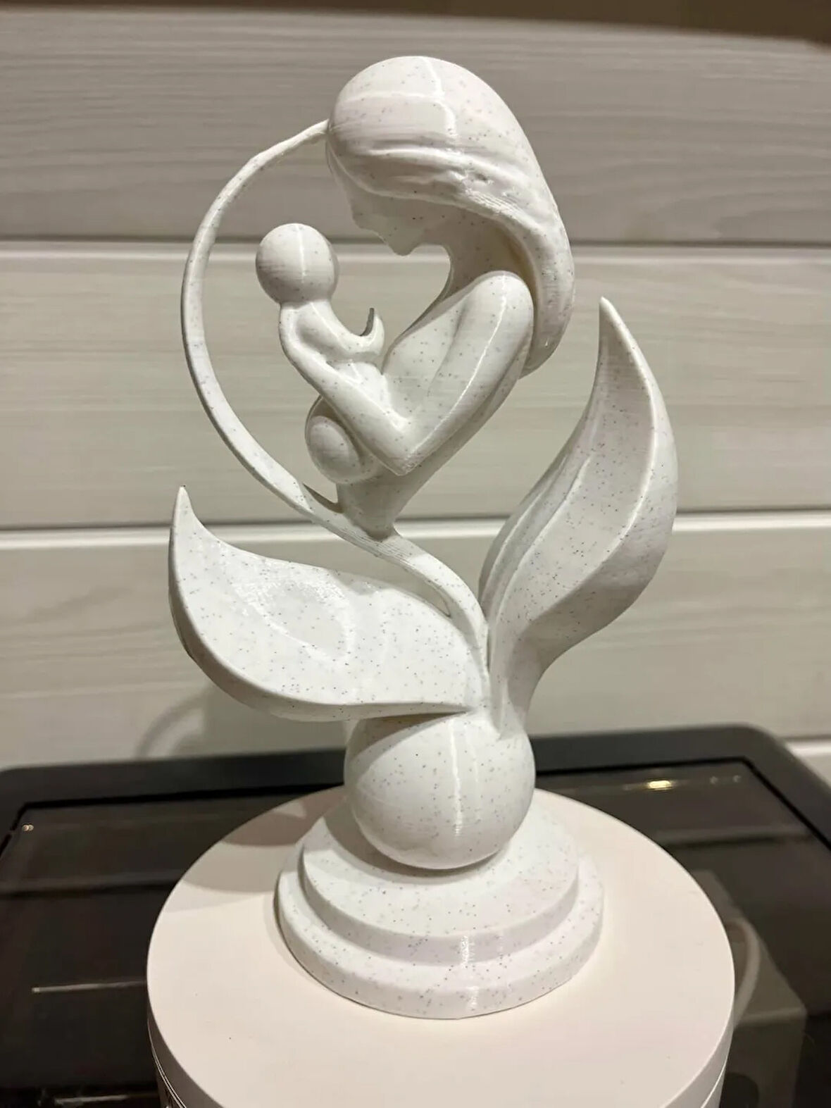 Anne ve Bebeği MErmer Desen Dekoratif Obje Dekoratif ürün