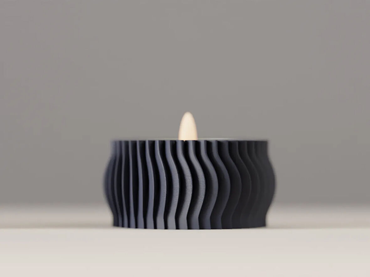 Gri Mumluk Led Yemek Masası için Dekorasyon, Düğün Masa Dekorasyonu