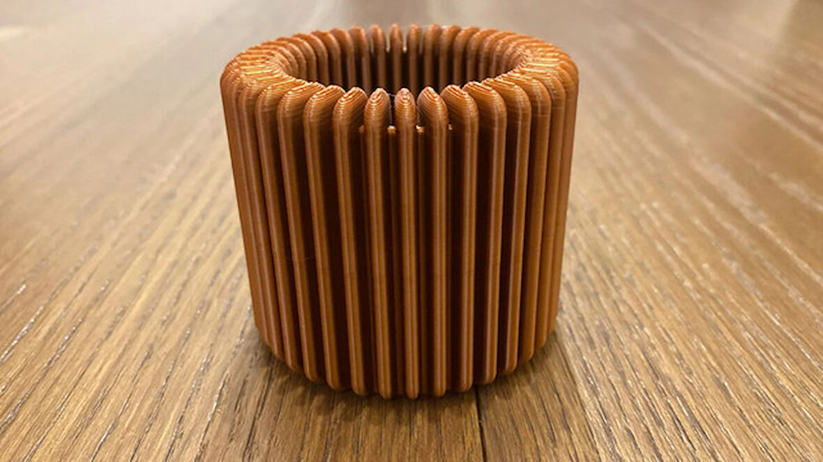 Ufak Boy Şamdan Mumluk Led Mum Dahil Ahşap Renk Yemek Masası Dekorasyonu