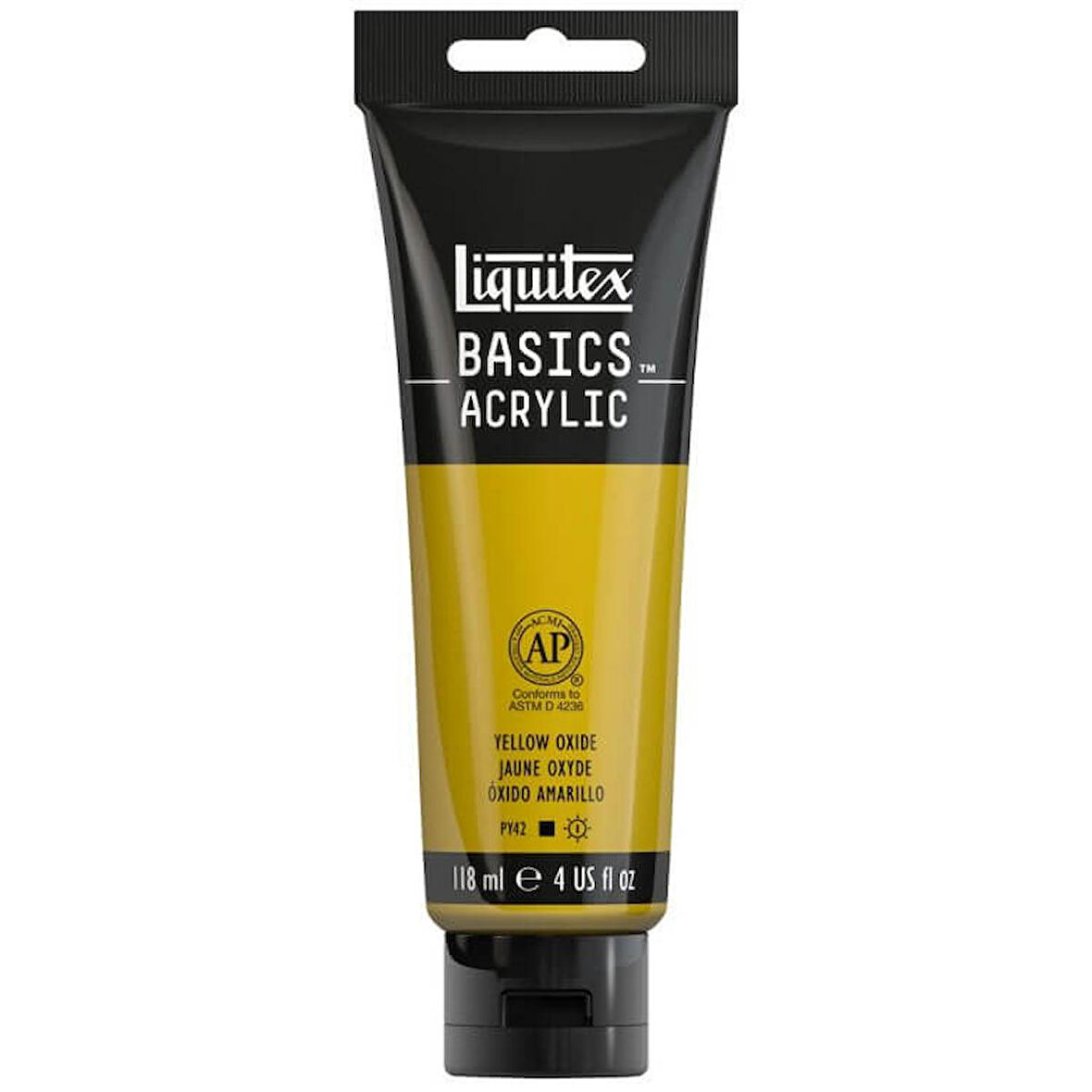 Liquitex Basics Acrylic 118ml Akrilik Boya Yellow Oxide 416