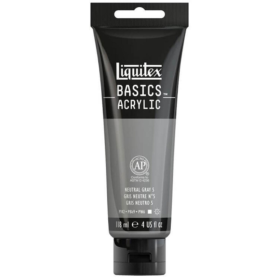 Liquitex Basics Acrylic 118ml Akrilik Boya Grey Neutral Value 5 599