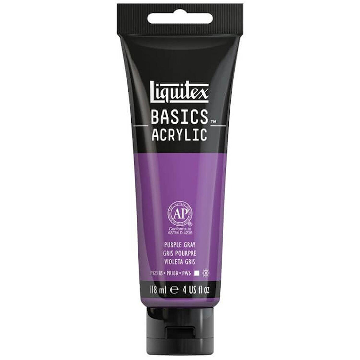 Liquitex Basics Acrylic 118ml Akrilik Boya Purple Grey 263