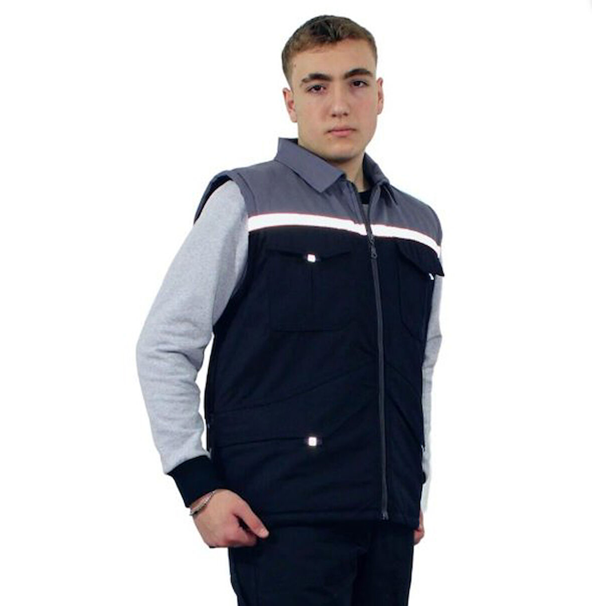 HK PLUS KIŞLIK YELEK LACİVERT 3XL