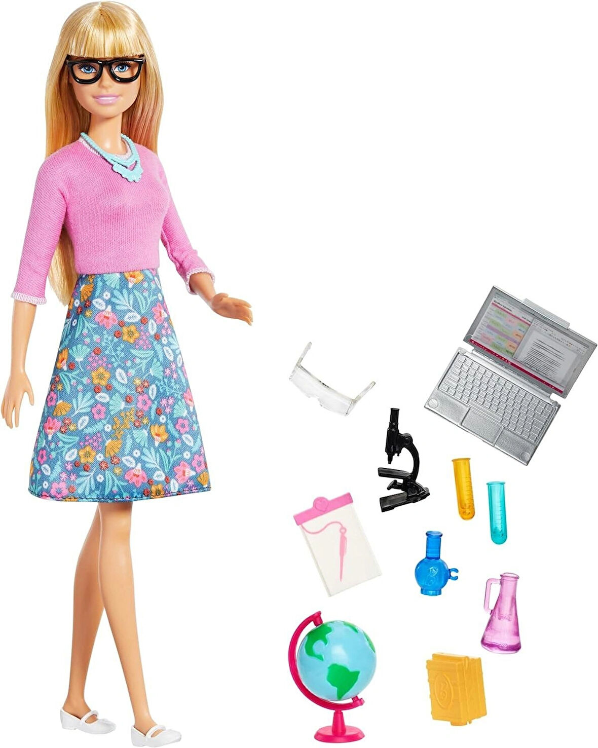 BARBİE TEACHER DOLL KARİYER BEBEKLERİ ÖĞRETMEN BEBEK GJC23