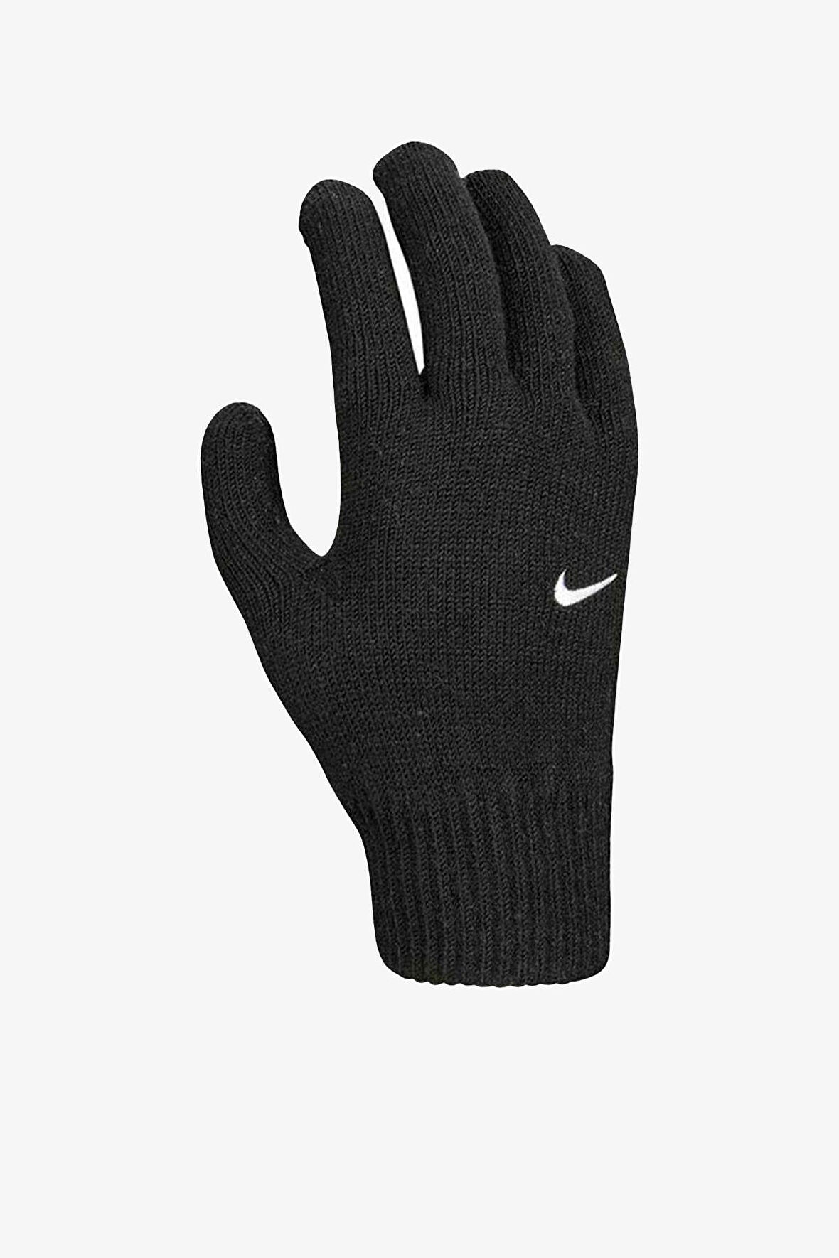 Nike Swoosh Knıt Gloves 2.0 Unisex Siyah Antreman Eldiveni N.100.0665.010