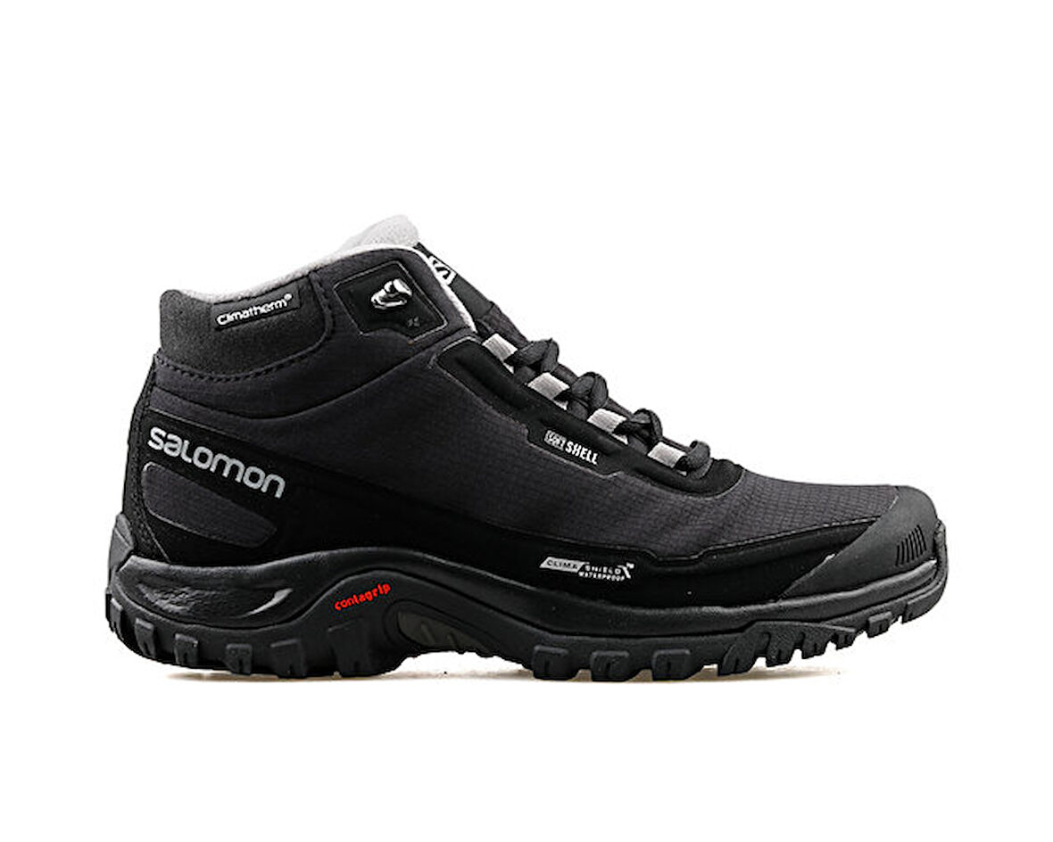 Salomon Siyah Erkek Trekking Bot Ve Ayakkabısı L37281100 Shelter Cs Wp