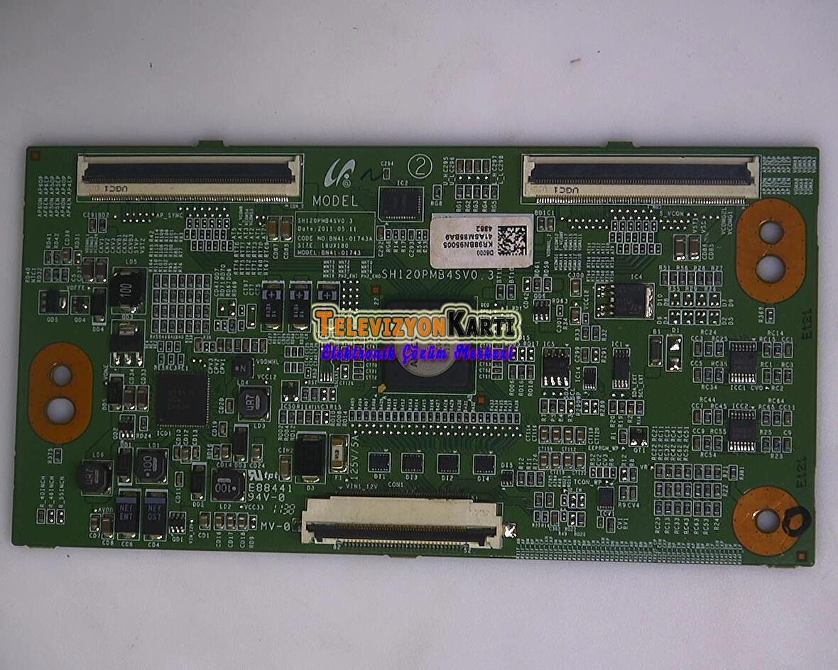 SH120PMB4SV0.3, BN41-01743A, BN95-00541A, LSJ400HV01-S, Samsung UE40D6000TW, T-Con Board, LTJ400HV01, LTJ400HV02, LTJ400HV03, LTJ400HV03-C