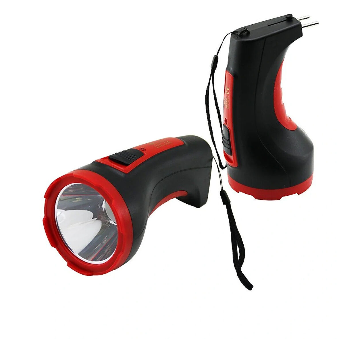 GOLD KAMA GK8511 EL FENERİ 3W ŞARJLI UZUN MESAFELİ KAMBUR EL FENERİ