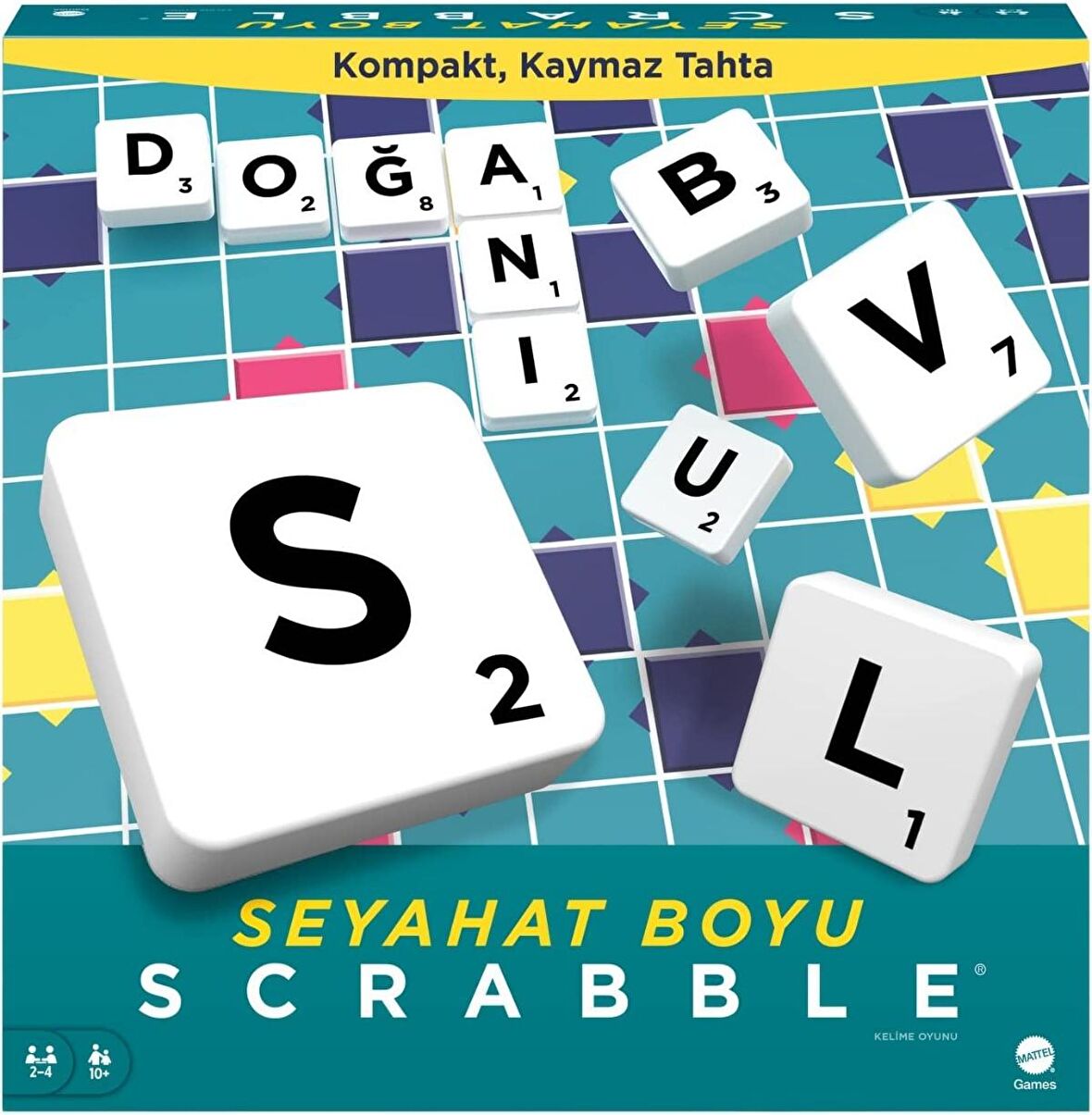 Scrabble Travel (Seyahat) Türkçe Kutulu Oyun CJT14