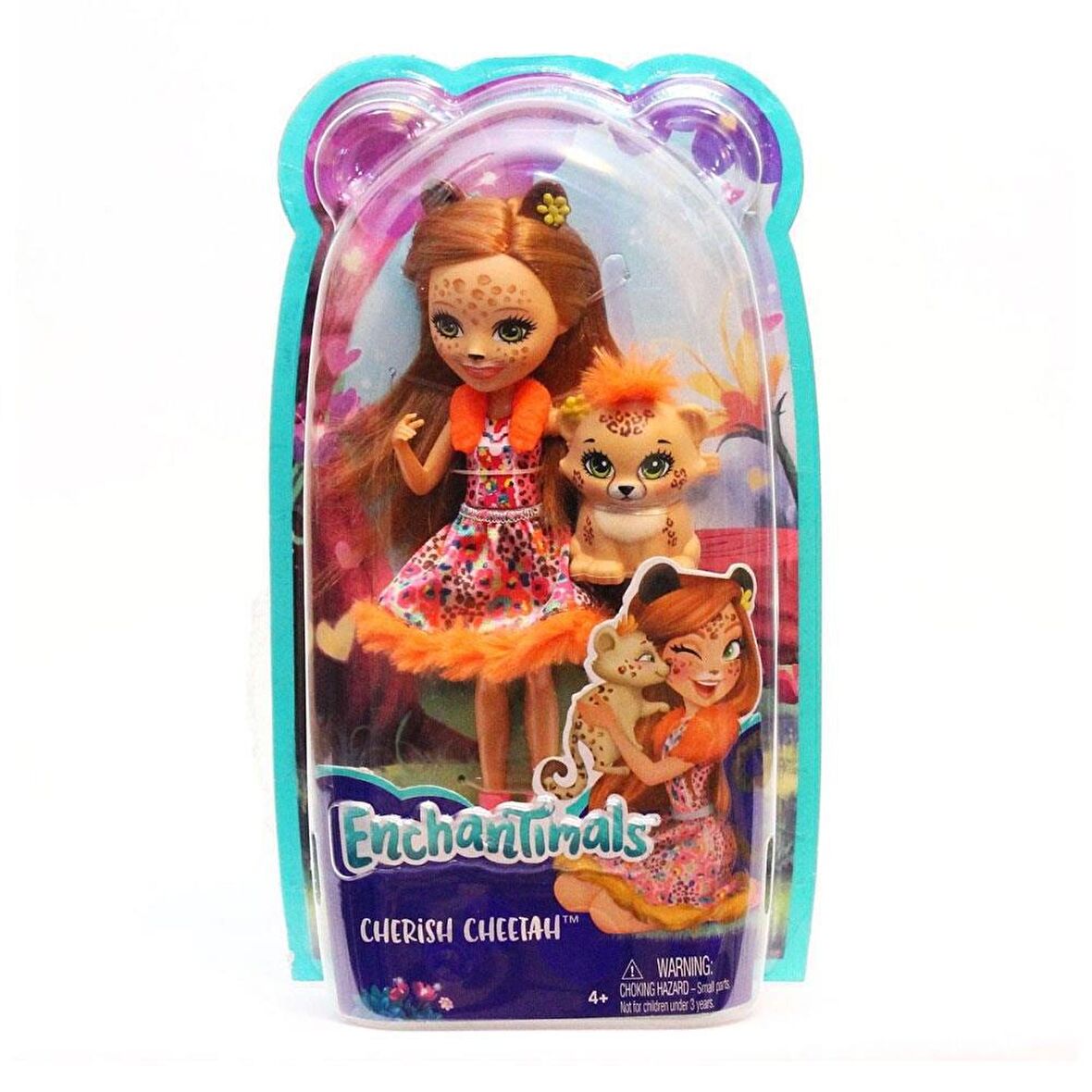 Enchantimals Popüler Karakter Bebekler FNH22-FJJ20 Lisanslı Ürün
