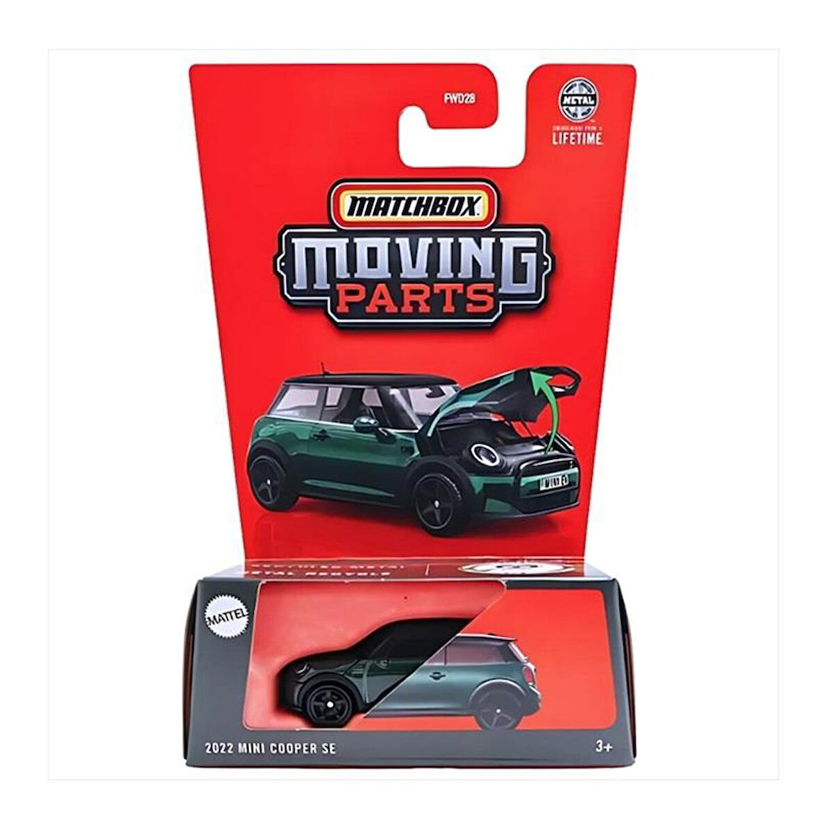 Matchbox 2025 1:64 Arabalar 2022 MINI COOPER SE JBW79