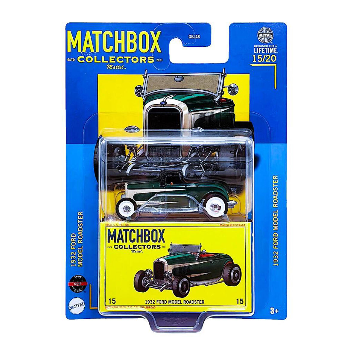 Matchbox Koleksiyon Araçlar GBJ48 - HLJ71 1932 FORD MODEL ROADSTER